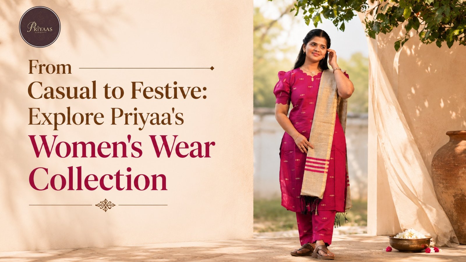 From Casual to Festive: Explore Priyaa's Women's Wear Collection