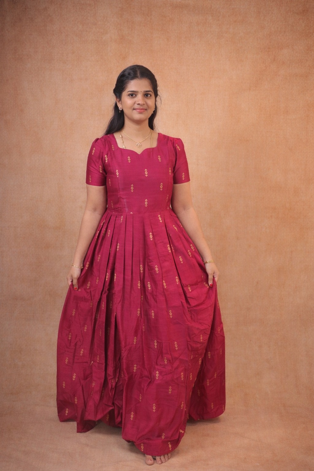 Rani Pink Women Frock
