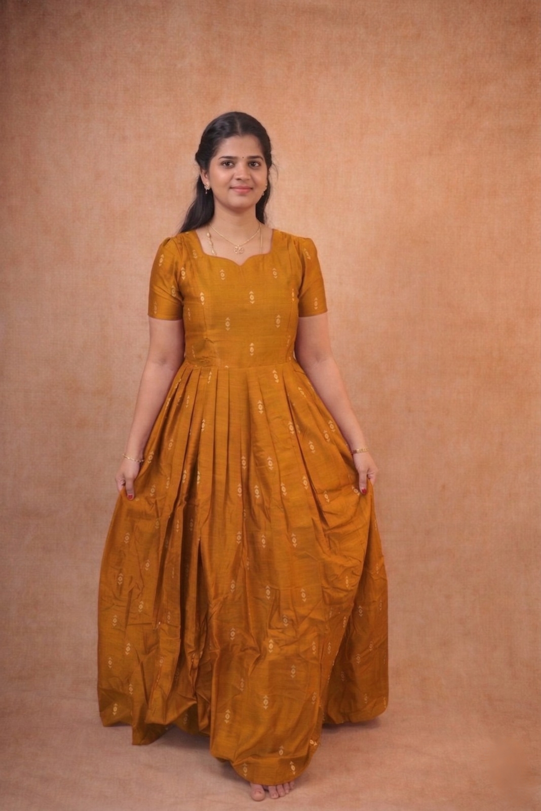 Mustard Yellow Frock