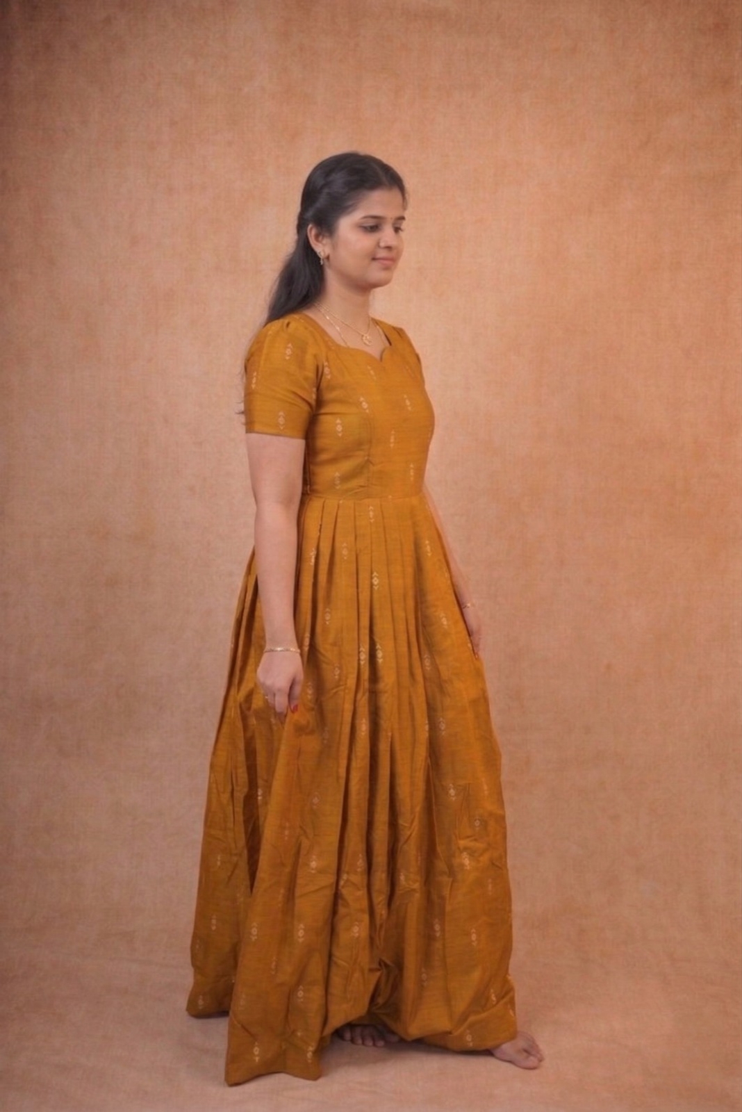 Mustard Yellow Frock