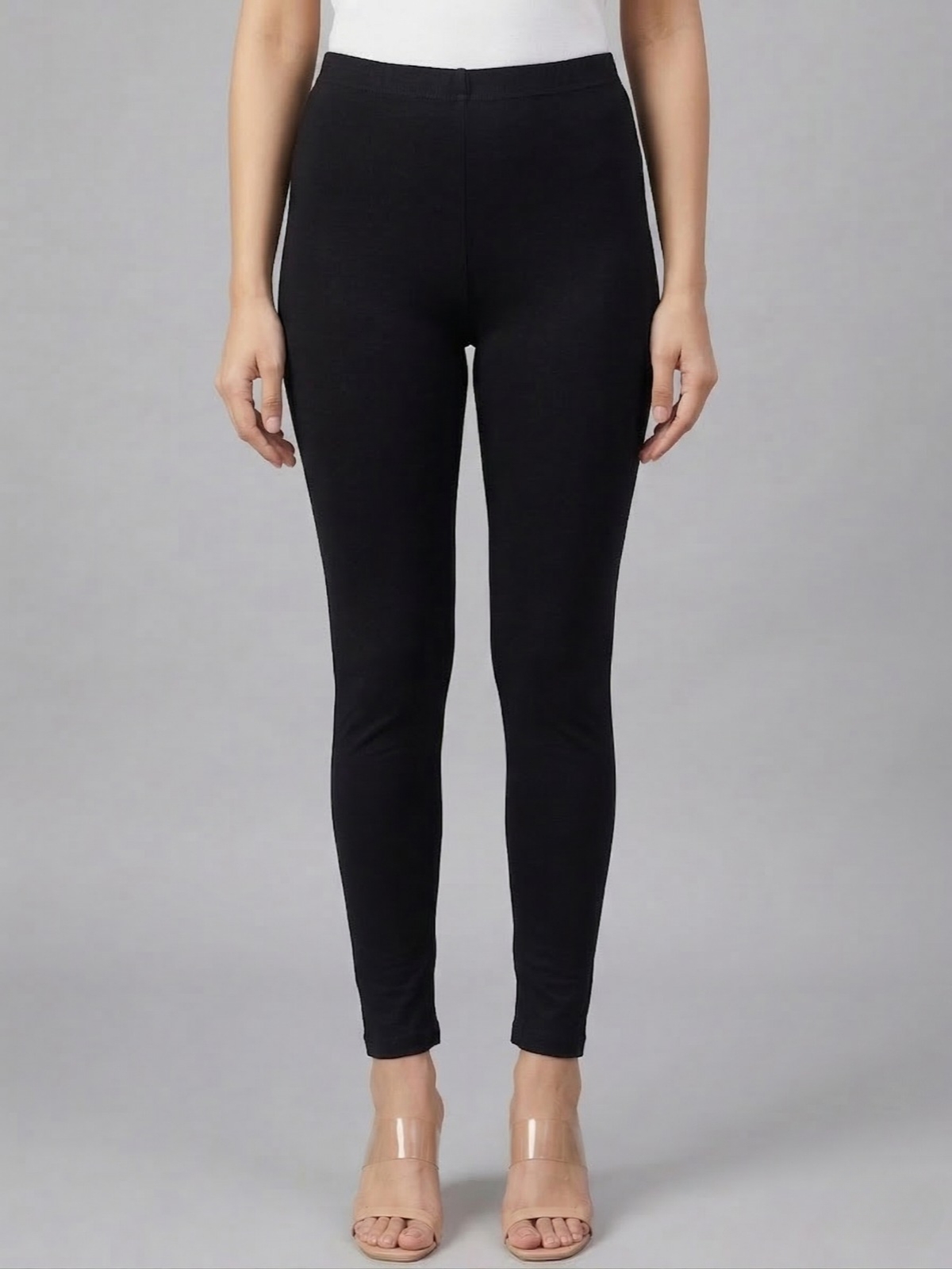 Black shimmer legging