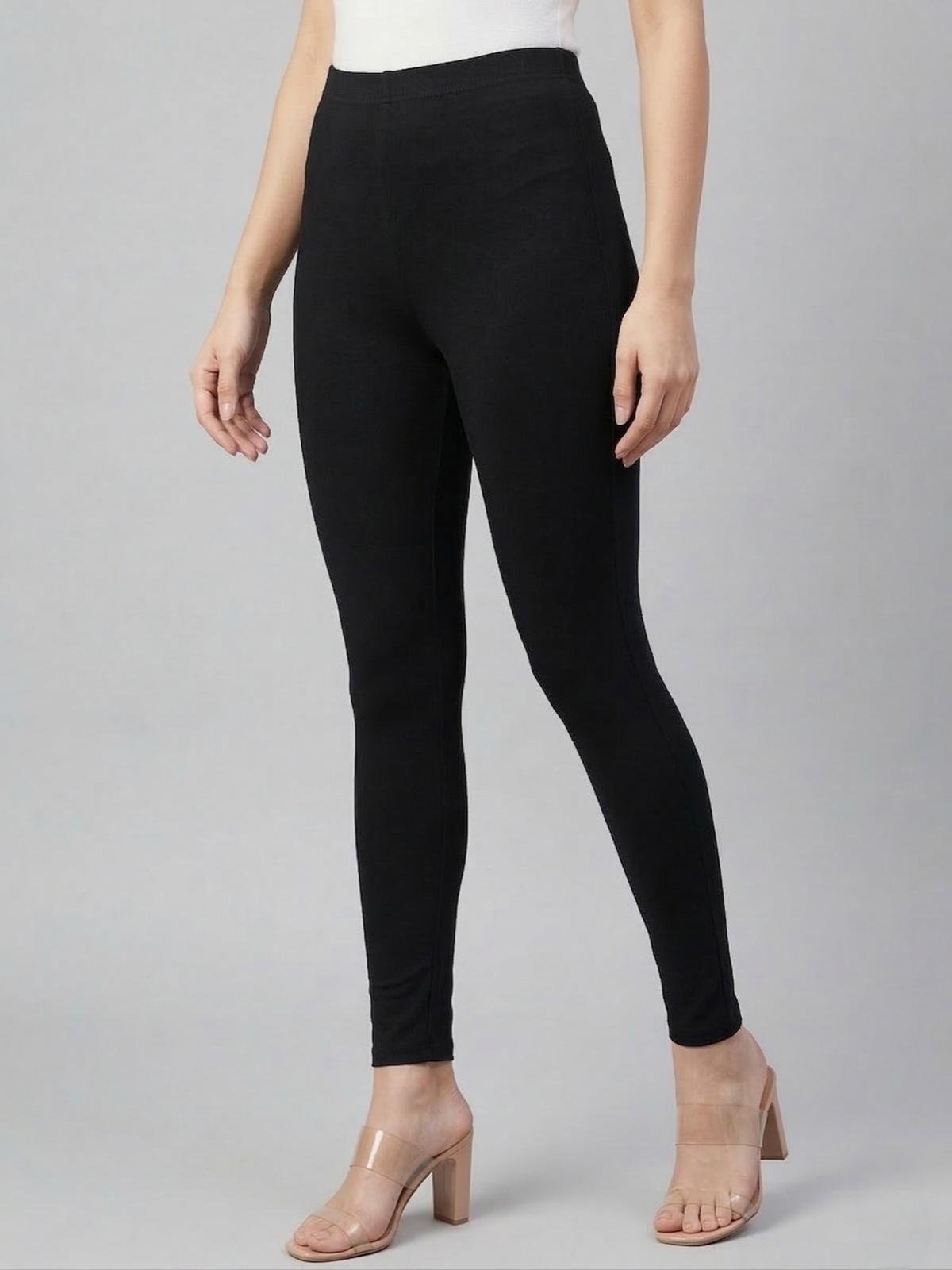 Black shimmer legging