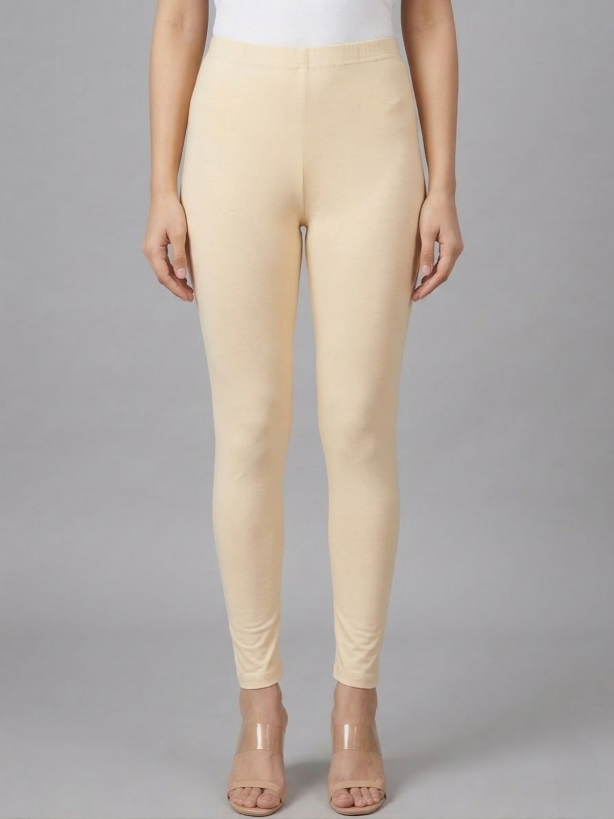 Cream Shimmer legging