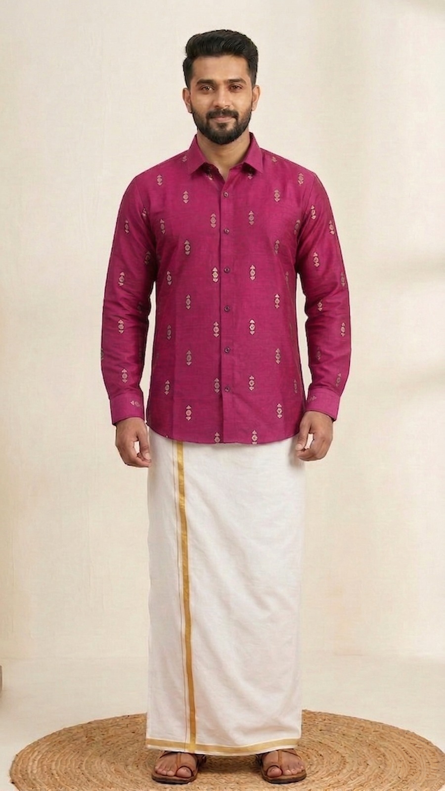 Rani Pink Shirt for Mens
