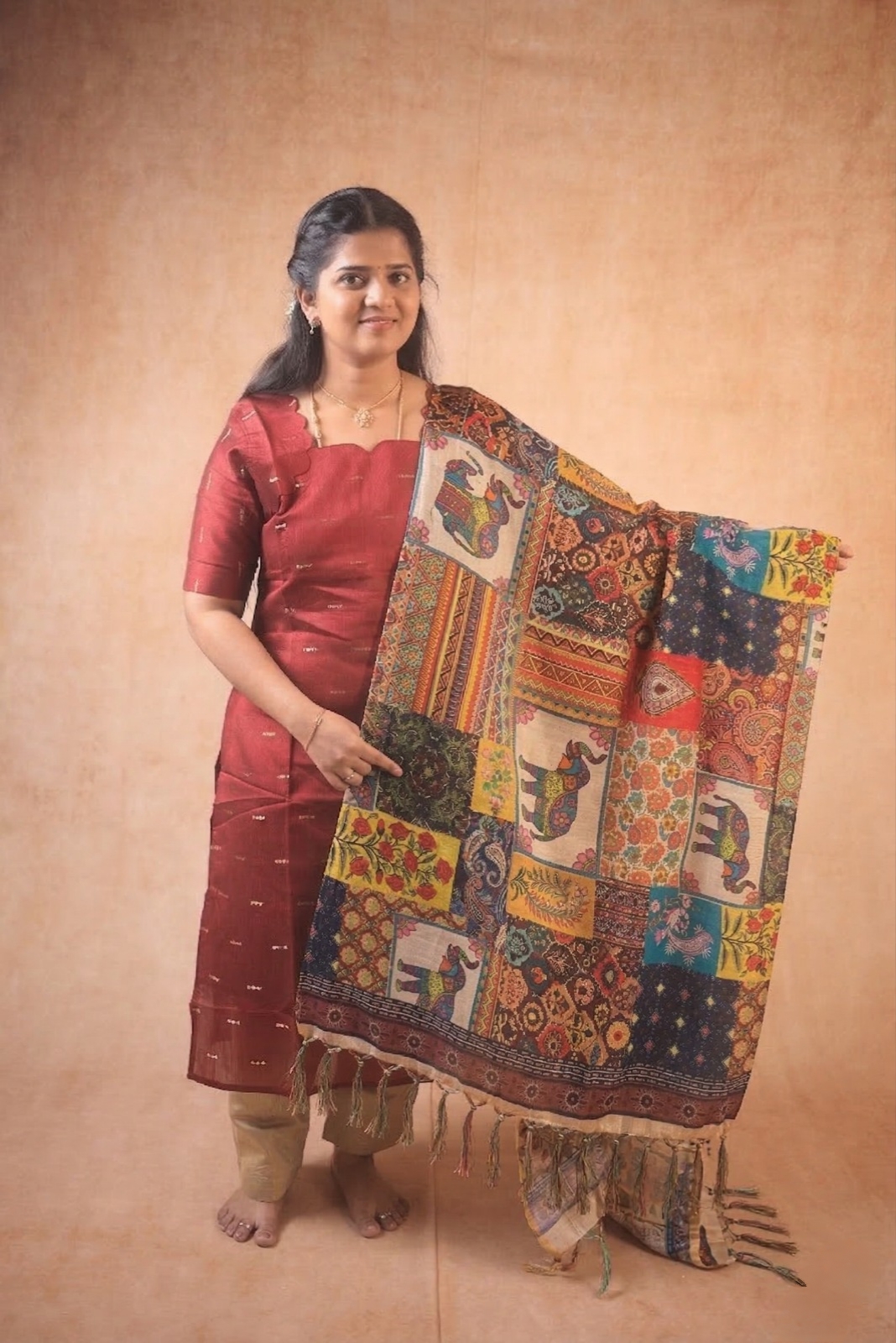 Digital printed Dupatta